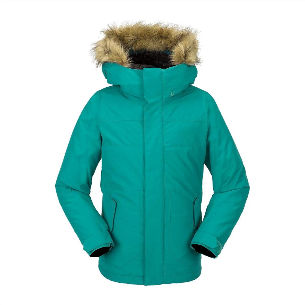 image:imageVolcom Girls So Minty Insulated Snow JacketVibrant Green S4