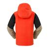 Volcom Boys’ Vernon Insulated Snowboard Winter Jacket(Orange Shock S4)