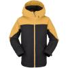 Volcom Boys’ Vernon Insulated Snowboard Winter Jacket(Resin Gold)