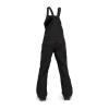 Volcom Boys’ Youth Barkley Bib Overall Snowboard Pant(Black S4)