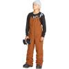 Volcom Boys’ Youth Barkley Bib Overall Snowboard Pant(Caramel S5)