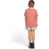 Volcom Girls’ Last Party Short Sleeve Tee(Mauve)