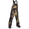 Volcom Boys’ Youth Barkley Bib Overall Snowboard Pant(Camouflage S3)