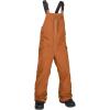 Volcom Boys’ Youth Barkley Bib Overall Snowboard Pant(Caramel S5)