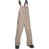 Volcom Boys’ Youth Barkley Bib Overall Snowboard Pant(Chestnut Brown)