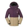 Volcom Girls’ Sass’n’fras Insulated Snowboard Ski Jacket(Blackberry S4)