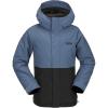 Volcom Girls’ Sass’n’fras Insulated Snowboard Ski Jacket(Indigo S5)