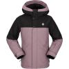Volcom Girls’ Sass’n’fras Insulated Snowboard Ski Jacket(Rosewood S3)