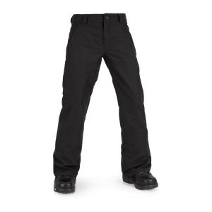 Volcom Boys’ Freakin Chino Youth Insulated Snowboard Ski Pant(Black S4)