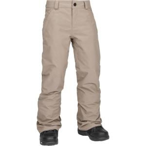 Volcom Boys’ Freakin Chino Youth Insulated Snowboard Ski Pant(Chestnut Brown)