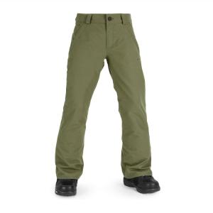 Volcom Boys’ Freakin Chino Youth Insulated Snowboard Ski Pant(Military S4)