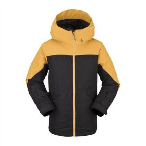 Volcom Boys’ Vernon Insulated Snowboard Winter Jacket(Resin Gold)