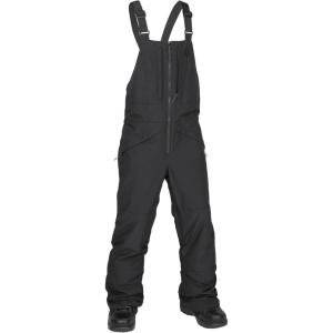 Volcom Boys’ Youth Barkley Bib Overall Snowboard Pant(Black S5)