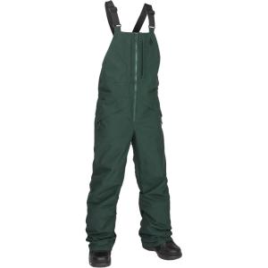Volcom Boys’ Youth Barkley Bib Overall Snowboard Pant(Scarab S5)