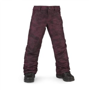 Volcom Girl’s Frochickidee Insulated Snowboard Pant(Acid Merlot)