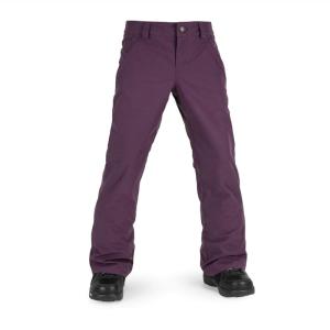 Volcom Girl’s Frochickidee Insulated Snowboard Pant(Blackberry S4)