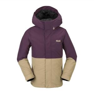 Volcom Girls’ Sass’n’fras Insulated Snowboard Ski Jacket(Blackberry S4)