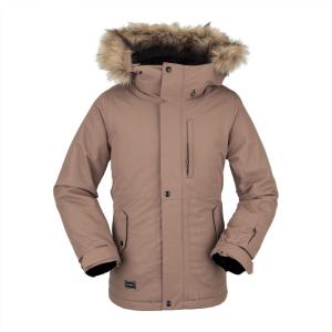 Volcom Girls So Minty Insulated Snow Jacket(Coffee)