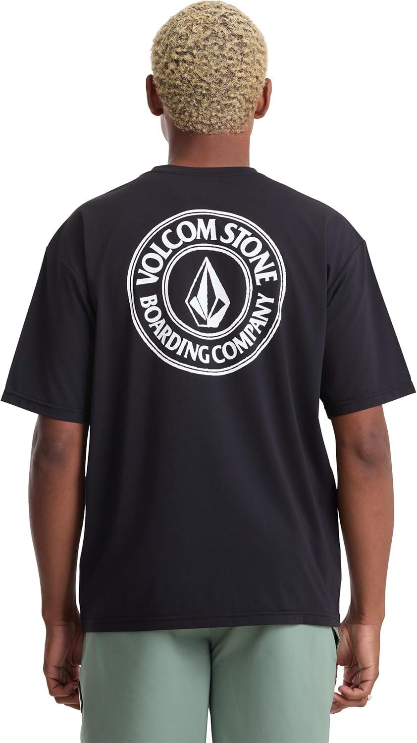 image:imageVolcom Mens Deadly Stones Short Sleeve UPF 30 RashguardAnthracite