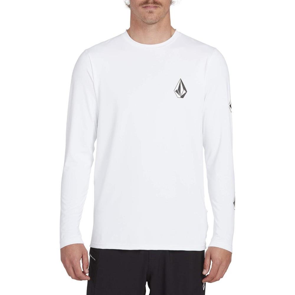 image:imageVolcom Mens Standard Taunt UPF 50 Long Sleeve Loose Fit RashguardCloud