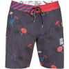 Volcom Men’s 18″ Boardshorts – Stretch Swim Trunks with Drawstring Waist and Back Flap Pocket(Charred)