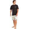 Volcom Men’s 18″ Boardshorts – Stretch Swim Trunks with Drawstring Waist and Back Flap Pocket(Coconut)