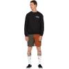 Volcom Men’s 18″ Boardshorts – Stretch Swim Trunks with Drawstring Waist and Back Flap Pocket(Rinsed Black)