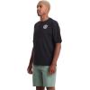 Volcom Men’s Deadly Stones Short Sleeve UPF 30+ Rashguard(Anthracite)