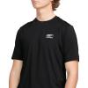 Volcom Men’s Deadly Stones Short Sleeve UPF 30+ Rashguard(Black Modstone)