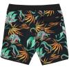 Volcom Men’s Mod-tech 19″ Boardshorts – 4-Way Stretch Performance Swim Trunks with Cinch Fly and Back Pocket(Black Green)