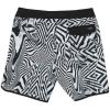 Volcom Men’s Mod-tech 19″ Boardshorts – 4-Way Stretch Performance Swim Trunks with Cinch Fly and Back Pocket(White Black)