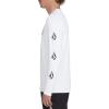 Volcom Men’s Standard Taunt UPF 50+ Long Sleeve Loose Fit Rashguard(Cloud)