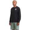 Volcom Men’s Standard Taunt UPF 50+ Long Sleeve Loose Fit Rashguard(Onyx-black)