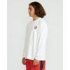 Volcom Men’s Standard Taunt UPF 50+ Long Sleeve Loose Fit Rashguard(White-a)