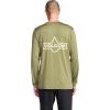Volcom Men’s Standard Taunt UPF 50+ Long Sleeve Loose Fit Rashguard(Wintermoss)