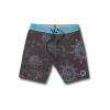 Volcom Men’s 18″ Boardshorts – Stretch Swim Trunks with Drawstring Waist and Back Flap Pocket(Jet)