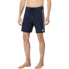 Volcom Men’s 18″ Boardshorts – Stretch Swim Trunks with Drawstring Waist and Back Flap Pocket(Navy Blue)