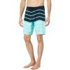 Volcom Men’s Mod-tech 19″ Boardshorts – 4-Way Stretch Performance Swim Trunks with Cinch Fly and Back Pocket(Britt Blue)