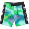 Volcom Men’s Mod-tech 19″ Boardshorts – 4-Way Stretch Performance Swim Trunks with Cinch Fly and Back Pocket(Lime)