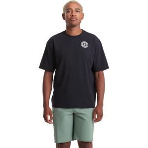 Volcom Men’s Deadly Stones Short Sleeve UPF 30+ Rashguard(Anthracite)