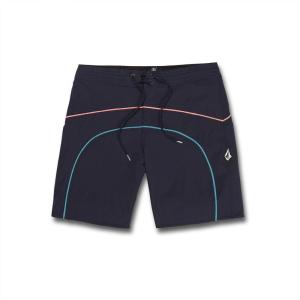 Volcom Men’s Mod-tech 19″ Boardshorts – 4-Way Stretch Performance Swim Trunks with Cinch Fly and Back Pocket(Ink Nvy)