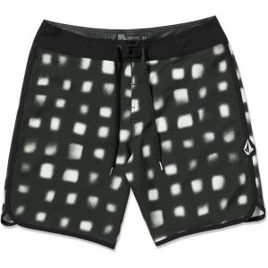 Volcom Men’s Mod-tech 19″ Boardshorts – 4-Way Stretch Performance Swim Trunks with Cinch Fly and Back Pocket(Midnight)