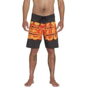Volcom Men’s Mod-tech 19″ Boardshorts – 4-Way Stretch Performance Swim Trunks with Cinch Fly and Back Pocket(Void)