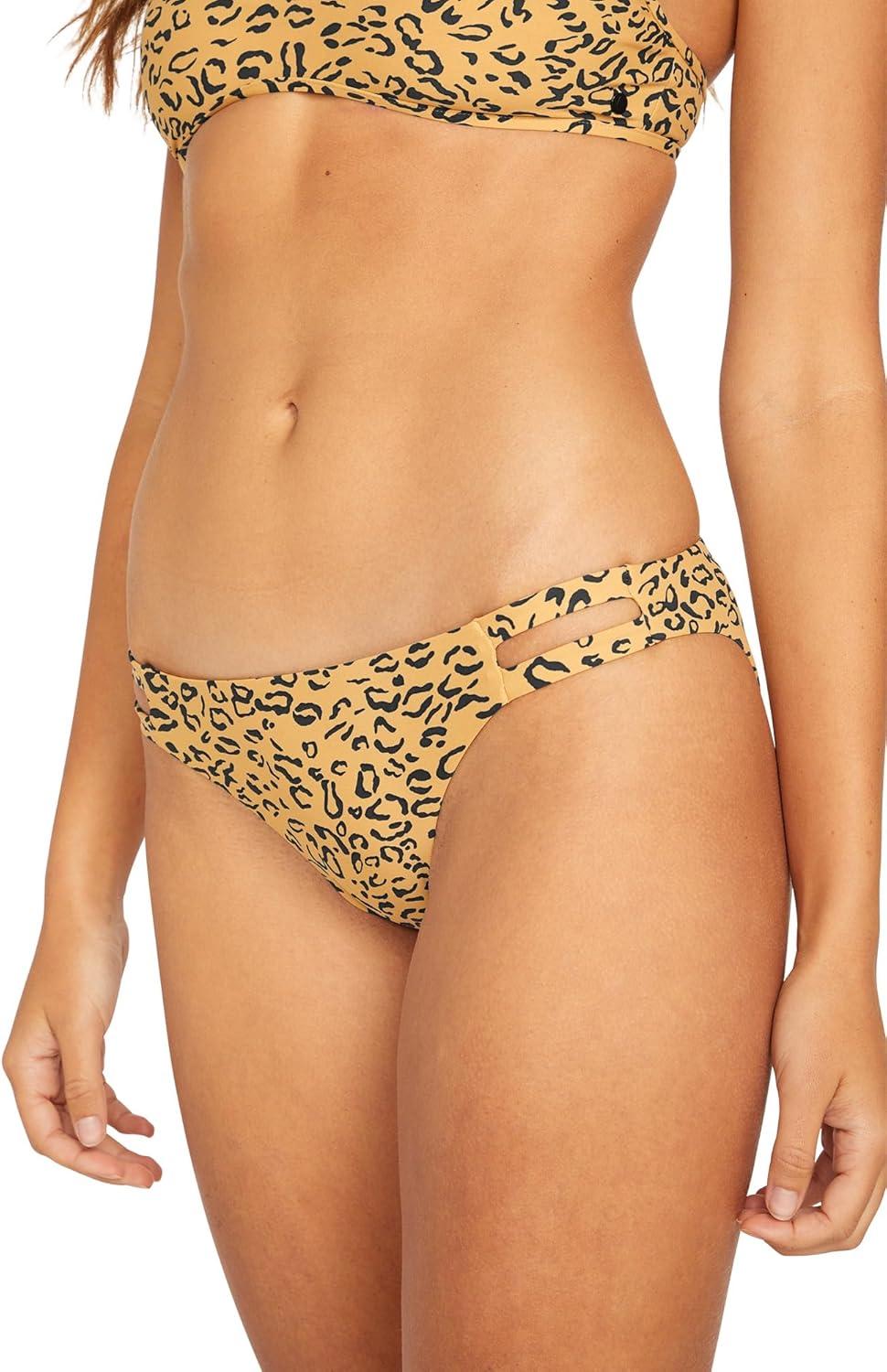 image:imageVolcom Womens Simply Solid Full Bikini Bottom Regular amp Plus SizeAnimal