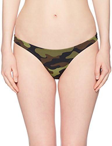 image:imageVolcom Womens Simply Solid Full Bikini Bottom Regular amp Plus SizeCamo