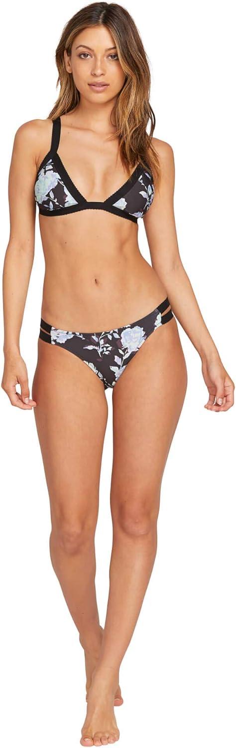 image:imageVolcom Womens Simply Solid Full Bikini Bottom Regular amp Plus SizeCoal
