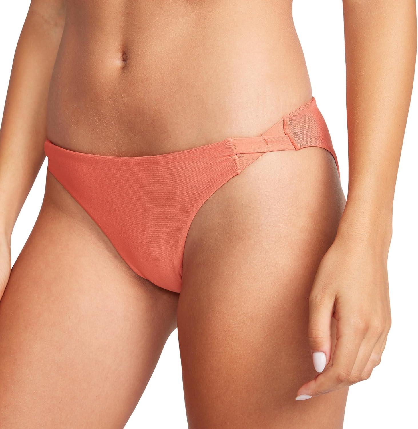 image:imageVolcom Womens Simply Solid Full Bikini Bottom Regular amp Plus SizeCotta