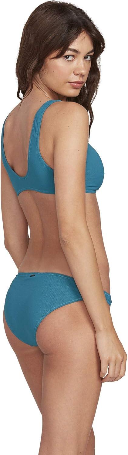 image:imageVolcom Womens Simply Solid Full Bikini Bottom Regular amp Plus SizeOcean