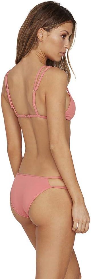 image:imageVolcom Womens Simply Solid Full Bikini Bottom Regular amp Plus SizePink