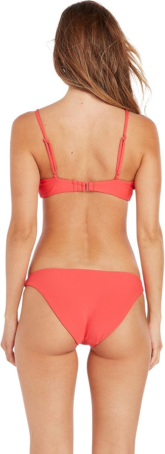 image:imageVolcom Womens Simply Solid Full Bikini Bottom Regular amp Plus SizePistol